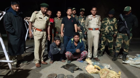 Tripura Police Bust Cross-Border Wildlife Trafficking Ring, Rescuing Turtles