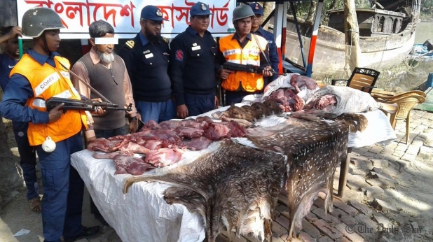 120kgs of venison seized in Barguna