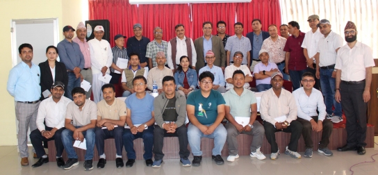 Workshop on WCD-MIS application and IWT survey result sharing completed
